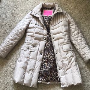 Betsey Johnson long puffer coat